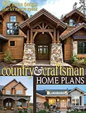 Country and Craftsman Home Plans Book Image