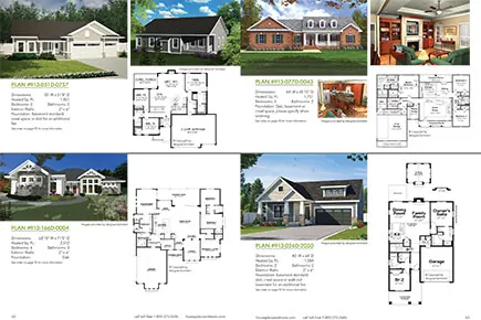 Best-Selling Home Plans Layout Image