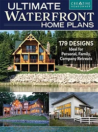 Ultimate Waterfront Home Plans Book Image