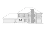 Georgian House Plan Rear Elevation - Fairhaven Georgian Home 001D-0011 - Search House Plans and More