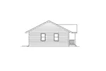 Traditional House Plan Left Elevation - Pineview Ranch Home 001D-0018 - Shop House Plans and More