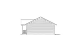 Traditional House Plan Right Elevation - Pineview Ranch Home 001D-0018 - Shop House Plans and More