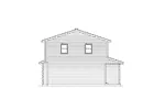 Farmhouse Plan Left Elevation - Brookdale Country Home 001D-0019 - Search House Plans and More