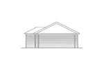 Traditional House Plan Left Elevation - Ashville Ranch Home 001D-0020 - Search House Plans and More