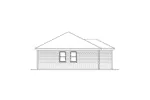 Traditional House Plan Right Elevation - Ashville Ranch Home 001D-0020 - Search House Plans and More