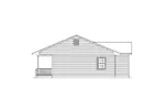 Cabin & Cottage House Plan Right Elevation - Delta Queen II Country Home 001D-0068 - Search House Plans and More
