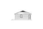 Vacation House Plan Right Elevation - Oakland Small Home 001D-0089 - Shop House Plans and More