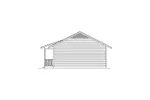 Country House Plan Right Elevation - Salem II Ranch Duplex 001D-0098 - Shop House Plans and More
