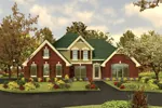 Traditional House Plan Front Image - Osborne Traditional Home 007D-0001 - Shop House Plans and More