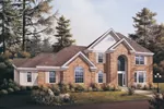 Traditional House Plan Front Image - Vandemark Traditional Home 007D-0006 - Shop House Plans and More