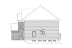 Traditional House Plan Right Elevation - Vandemark Traditional Home 007D-0006 - Shop House Plans and More