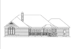 Traditional House Plan Rear Elevation - Westport Cape Cod Ranch Home 007D-0008 - Shop House Plans and More