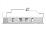 Traditional House Plan Right Elevation - Westport Cape Cod Ranch Home 007D-0008 - Shop House Plans and More