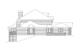 Multi-Family House Plan Left Elevation - Forest Hill Fourplex Home 007D-0023 - Search House Plans and More