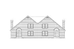 Country House Plan Rear Elevation - Countryridge Farmhouse Duplex 007D-0024 - Search House Plans and More