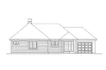 Modern House Plan Rear Elevation - Oakshire Contemporary Home 007D-0045 - Shop House Plans and More