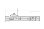 Greek Revival House Plan Rear Elevation - Kinsley Country Home 007D-0049 - Search House Plans and More