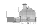 Neoclassical House Plan Right Elevation - Ashley Park Narrow Lot Home 007D-0054 - Search House Plans and More
