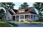 Bungalow House Plan Front Photo 02 - Summerset Country Home 007D-0055 - Shop House Plans and More