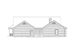 Bungalow House Plan Rear Elevation - Summerset Country Home 007D-0055 - Shop House Plans and More
