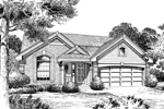 Country House Plan Front Image of House - Ashmont Woods Ranch Home 007D-0060 - Search House Plans and More