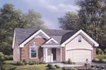 Country House Plan Front Photo 01 - Ashmont Woods Ranch Home 007D-0060 - Search House Plans and More