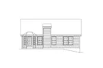 Country House Plan Rear Elevation - Ashmont Woods Ranch Home 007D-0060 - Search House Plans and More
