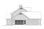 Traditional House Plan Left Elevation - Summerridge Cape Cod Home 007D-0072 - Shop House Plans and More