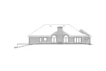 Modern House Plan Rear Elevation - Kasington Contemporary Home 007D-0080 - Search House Plans and More