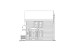 Vacation House Plan Rear Elevation - Siminridge Sloping Lot Home 007D-0087 - Shop House Plans and More