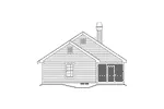 Traditional House Plan Right Elevation - Weldon Pond Duplex Home 007D-0093 - Shop House Plans and More
