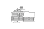 Arts & Crafts House Plan Left Elevation - Ashley Place Duplex Home 007D-0097 - Search House Plans and More