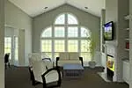 Adobe House Plans & Southwestern Home Design Great Room Photo 03 - Tampa Bay Atrium Ranch Home 007D-0098 - Shop House Plans and More