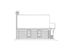 Ranch House Plan Rear Elevation - Springdale Country Cabin Home 007D-0105 - Shop House Plans and More