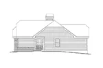 Cabin & Cottage House Plan Right Elevation - Thornberry Sloping Lot Home 007D-0106 - Shop House Plans and More
