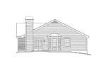 Craftsman House Plan Right Elevation - Foxport Ranch Home 007D-0107 - Search House Plans and More