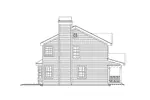 Traditional House Plan Left Elevation - Clarksburg Country Home 007D-0122 - Search House Plans and More