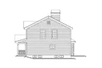Traditional House Plan Right Elevation - Clarksburg Country Home 007D-0122 - Search House Plans and More