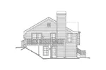 Traditional House Plan Left Elevation - Hillstone Neoclassical Home 007D-0129 - Search House Plans and More