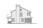 Traditional House Plan Right Elevation - Hickory Ridge Country Home 007D-0131 - Search House Plans and More