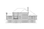 Traditional House Plan Rear Elevation - Monaco Bay Traditional Home 007D-0132 - Shop House Plans and More