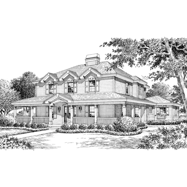 Chelten Hills Country Home Plan 007D-0141 - Search House Plans and More