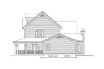 Traditional House Plan Right Elevation - Westfield Manor Country Home 007D-0147 - Shop House Plans and More