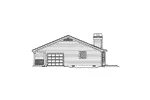 Country House Plan Right Elevation - Laketon Affordable Ranch Home 007D-0154 - Shop House Plans and More