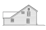 Traditional House Plan Right Elevation - Oakford Traditional Home 007D-0173 - Shop House Plans and More