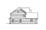 Country House Plan Left Elevation - Stonecroft Park Country Home 007D-0182 - Shop House Plans and More