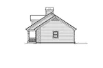 Ranch House Plan Right Elevation - Carter Creek Country Ranch Home 007D-0192 - Search House Plans and More