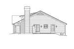 Ranch House Plan Right Elevation - Jenny Manor Country Ranch Home 007D-0201 - Search House Plans and More