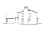 Traditional House Plan Right Elevation - Wiseman Park Traditional Home 007D-0237 - Shop House Plans and More