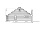 Ranch House Plan Right Elevation - Craigland Hills Country Home 007D-0249 - Search House Plans and More